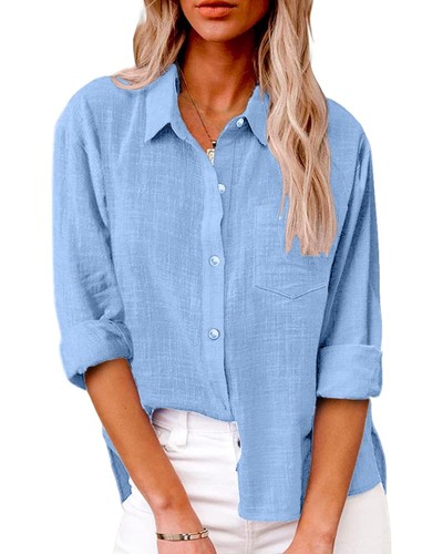 Bluse damen lässiges - bluse, langarm