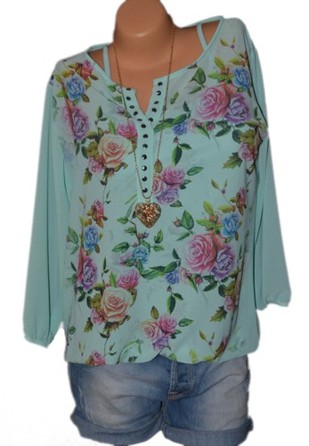 Italy moda tunika - tunika, shirt