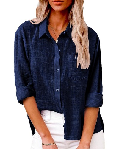 Bluse damen lässiges - bluse, langarm